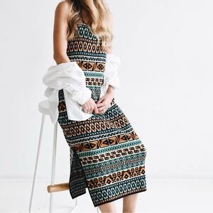 Peruvian Connection knit dress Freya